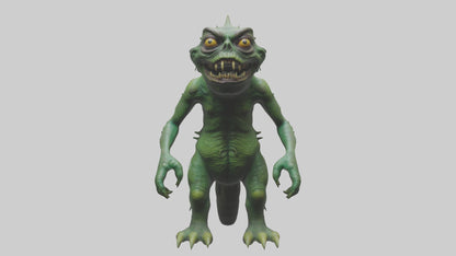 Swamp Monster Model 3D model