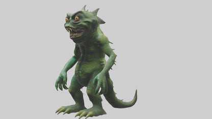 Swamp Monster Model 3D model
