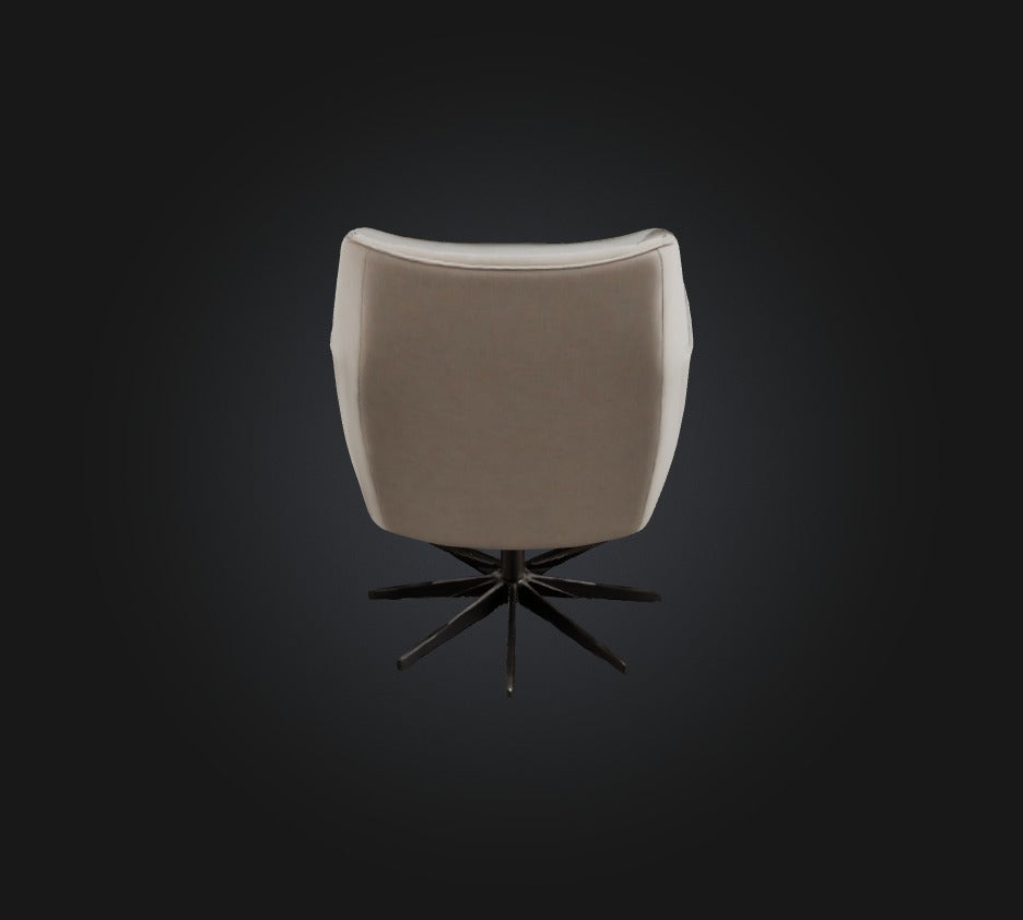 3D model swivel chair VR / AR / low-poly