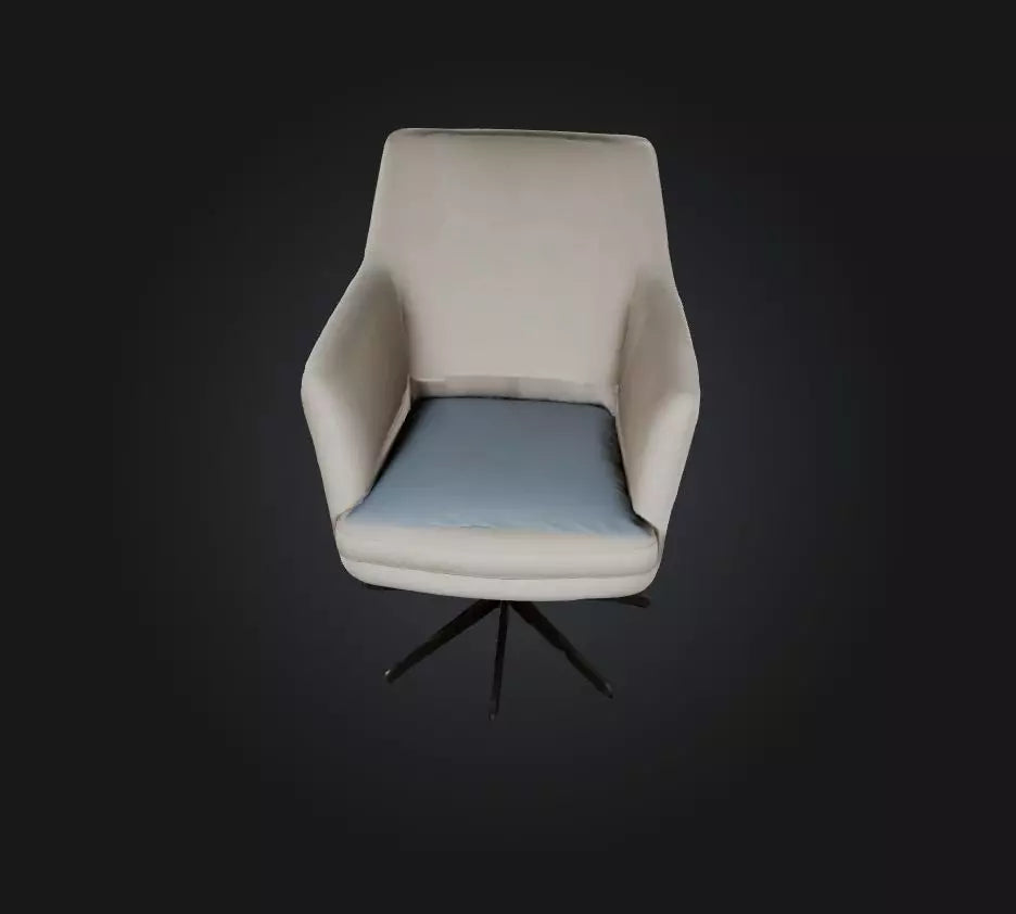 3D model swivel chair VR / AR / low-poly