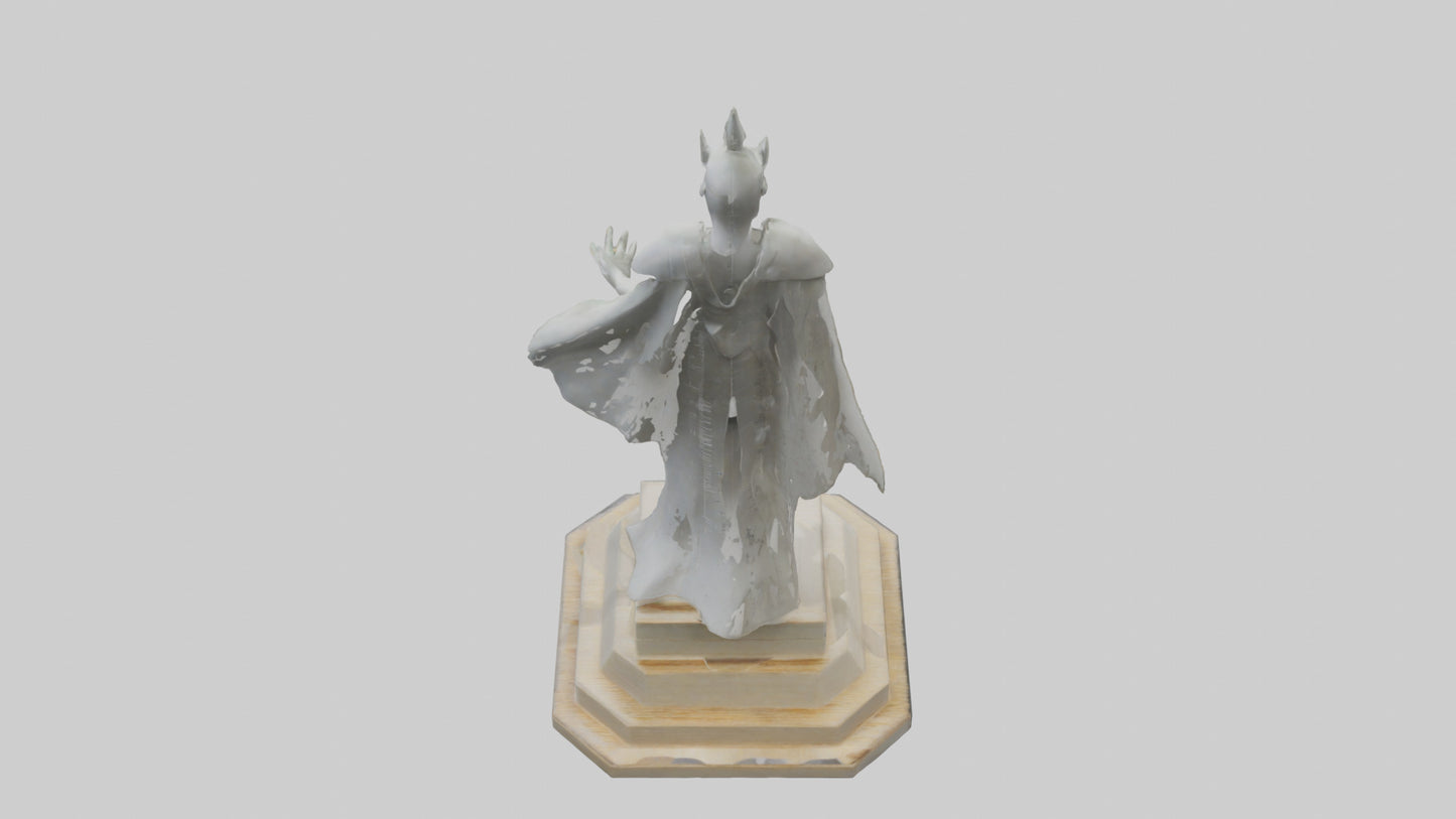 Synthetics Ruler statue model 3D model