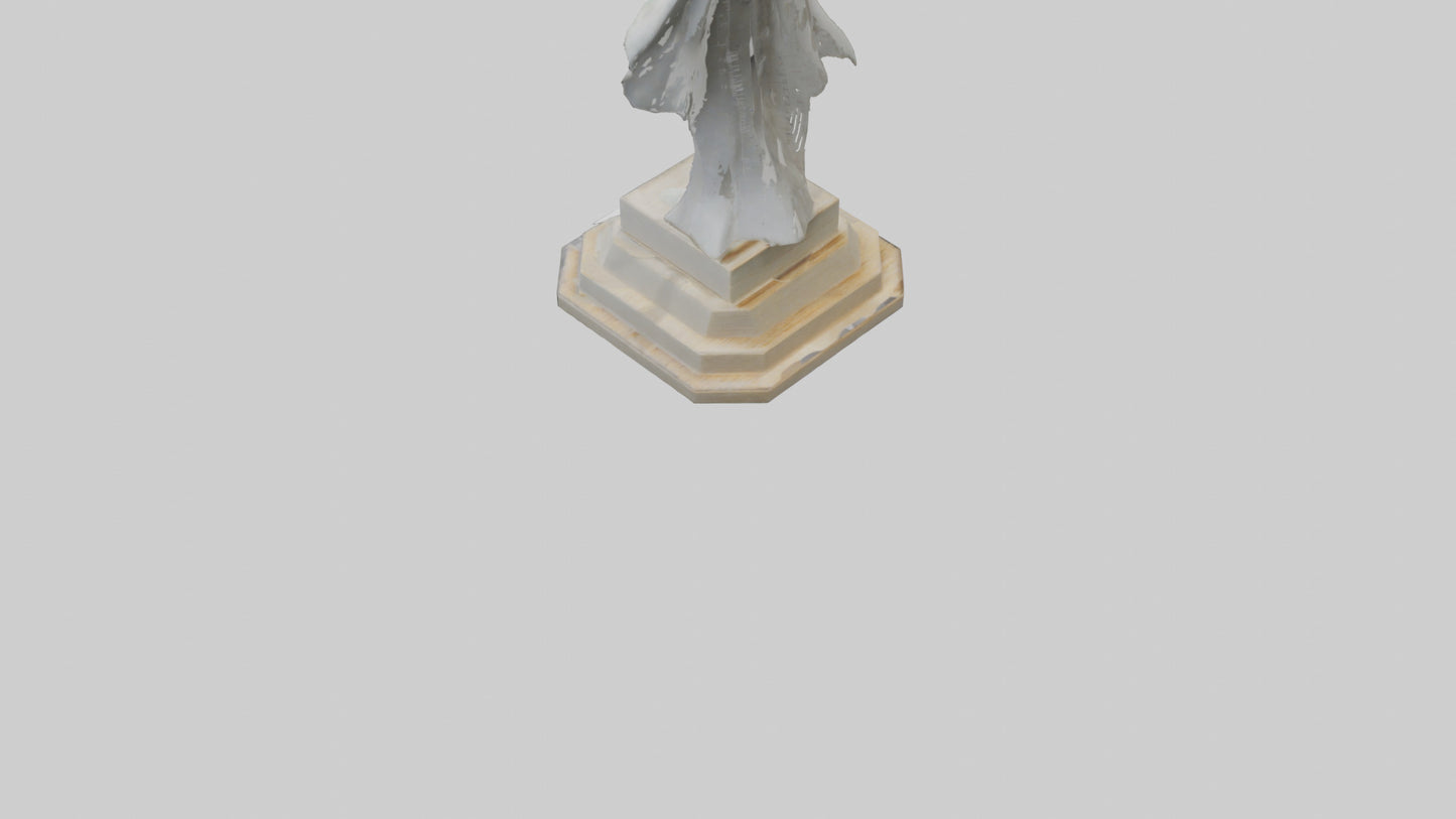 Synthetics Ruler statue model 3D model