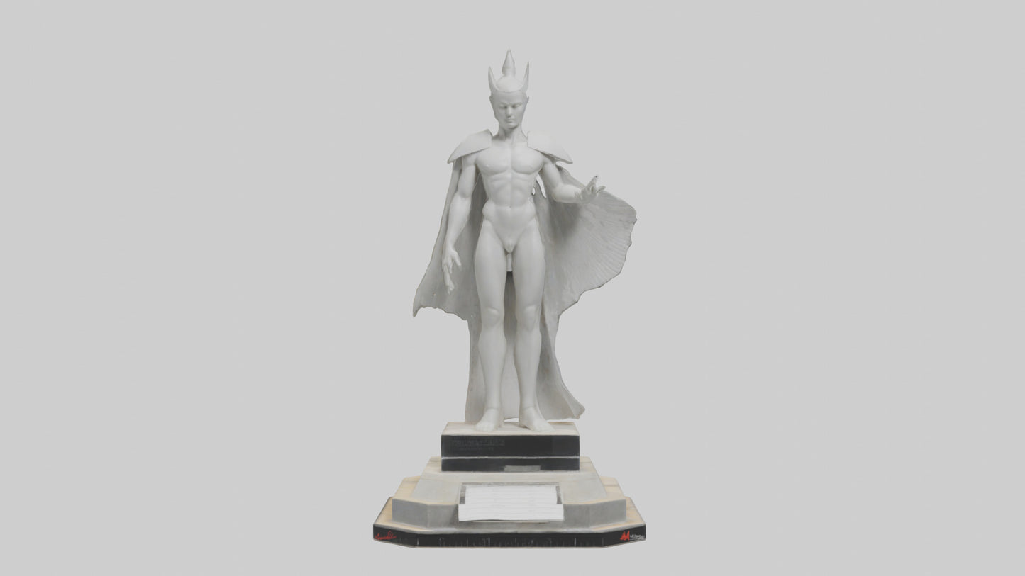Synthetics Ruler statue model 3D model