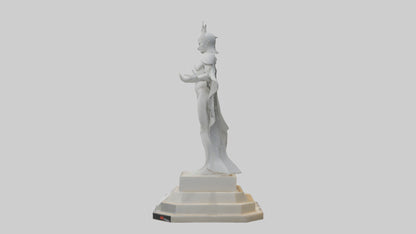 Synthetics Ruler statue model 3D model