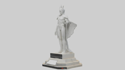 Synthetics Ruler statue model 3D model