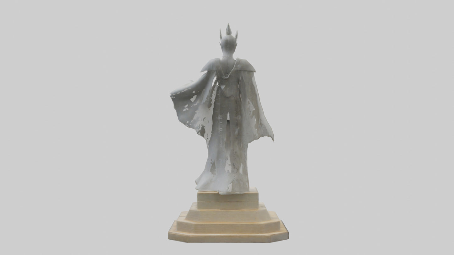 Synthetics Ruler statue model 3D model