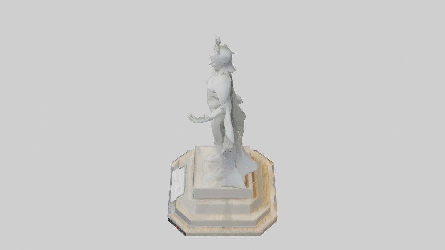Synthetics Ruler statue model 3D model