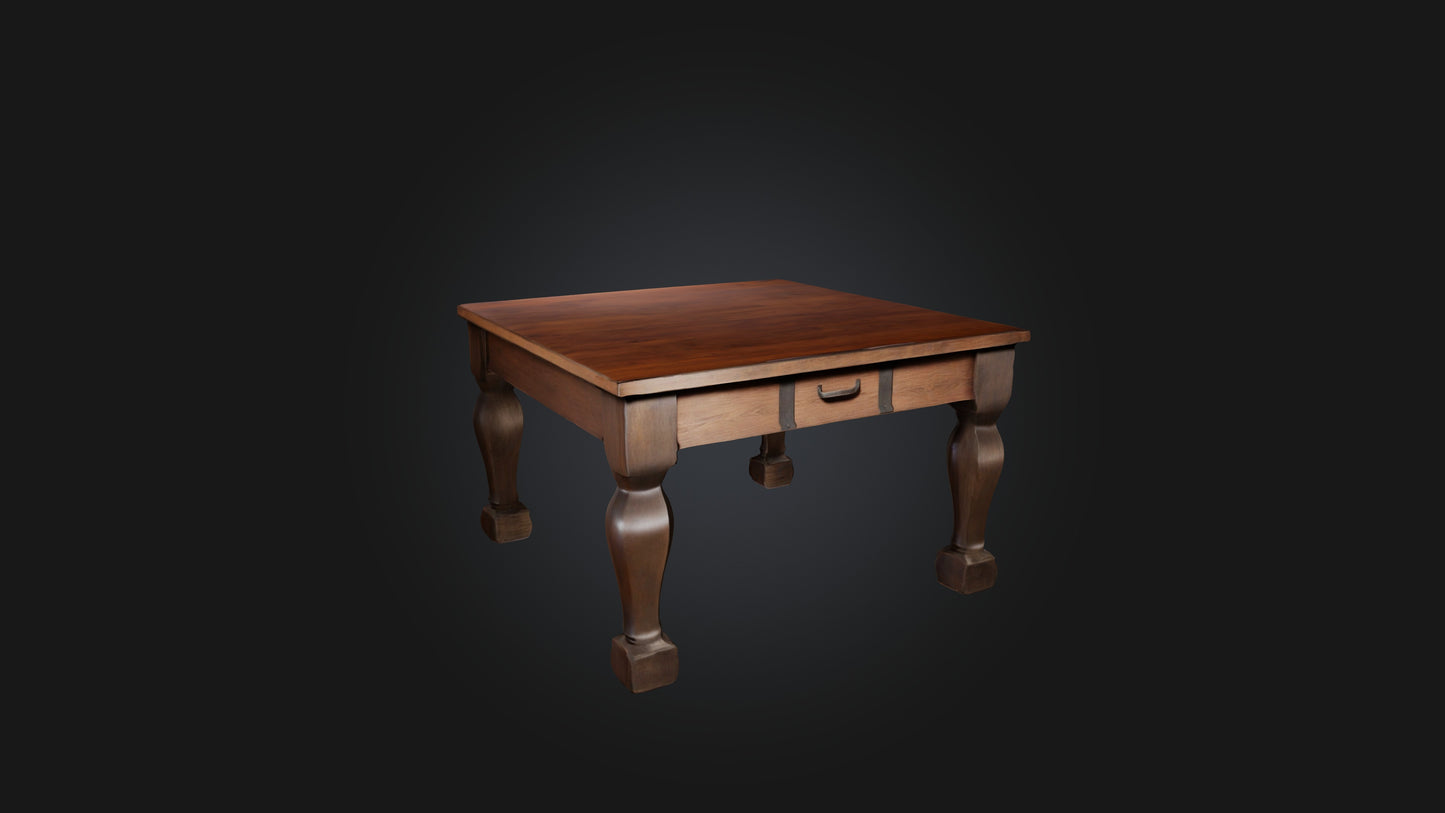 3D model Table VR / AR / low-poly