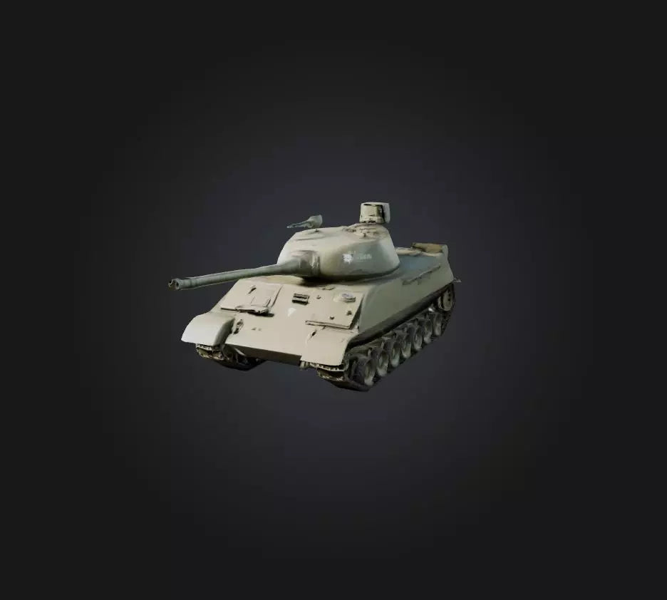 3D model tank model VR / AR / low-poly