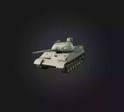 3D model tank model VR / AR / low-poly