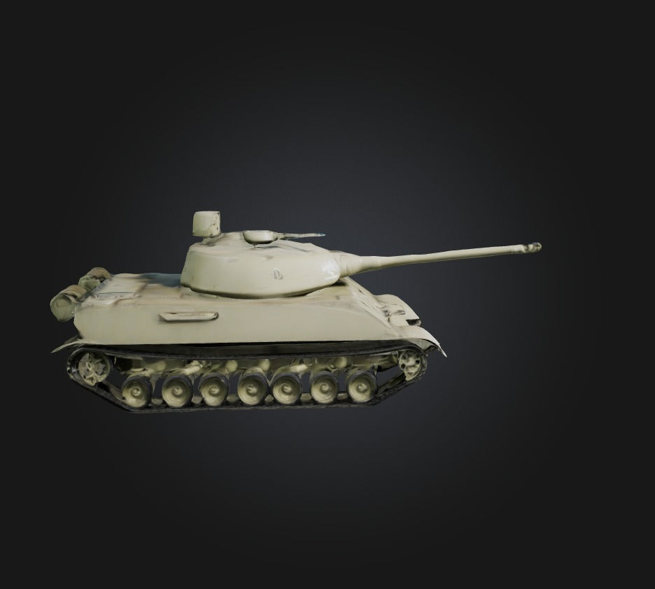 3D model tank model VR / AR / low-poly