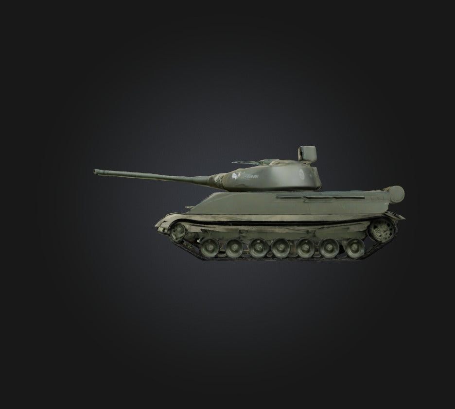 3D model tank model VR / AR / low-poly