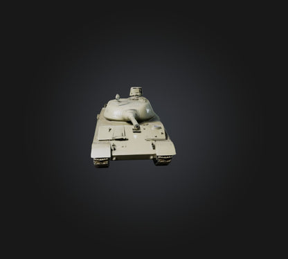 3D model tank model VR / AR / low-poly