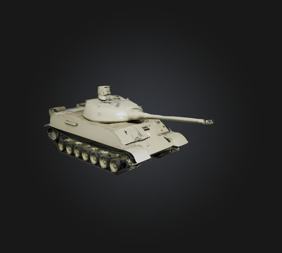 3D model tank model VR / AR / low-poly