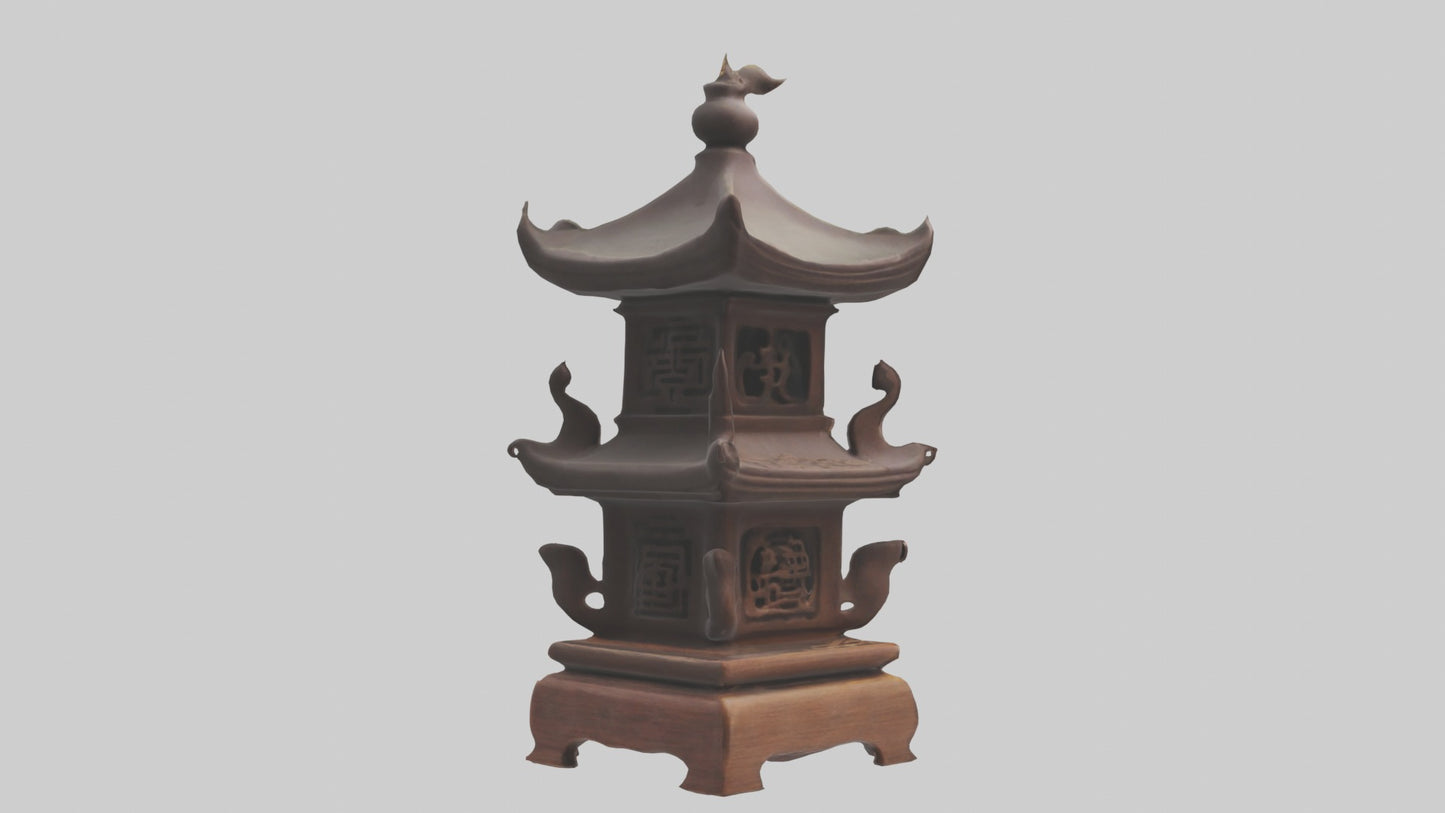 Taoist incense holder  3D model