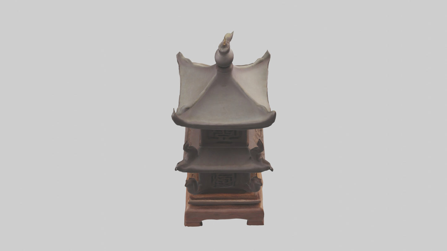 Taoist incense holder  3D model