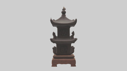 Taoist incense holder  3D model
