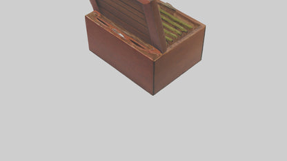 3D model Tea Box model VR / AR / low-poly