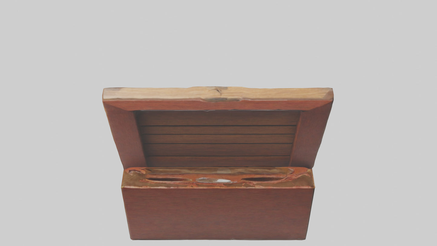 3D model Tea Box model VR / AR / low-poly