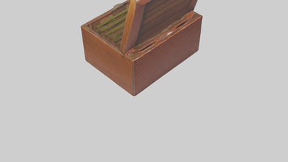 3D model Tea Box model VR / AR / low-poly