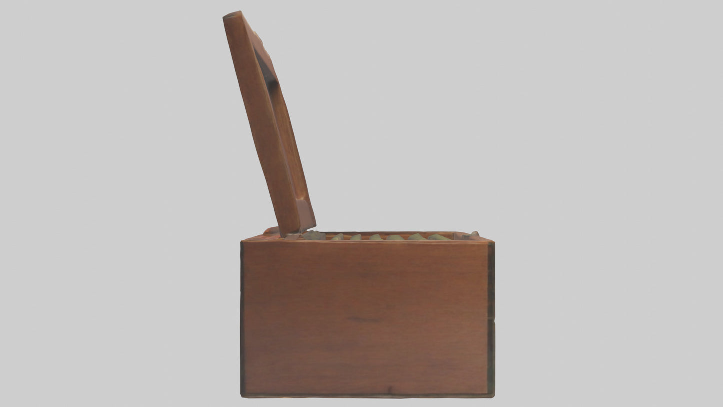 3D model Tea Box model VR / AR / low-poly