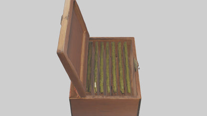 3D model Tea Box model VR / AR / low-poly