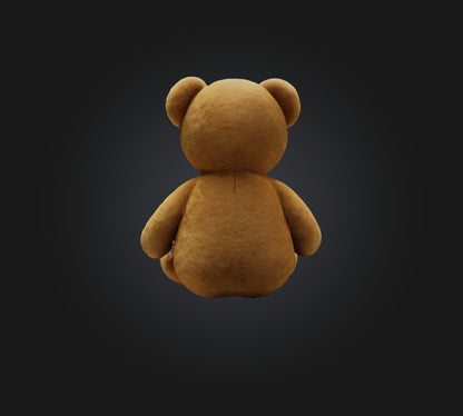 3D model Teddy bear 2 VR / AR / low-poly