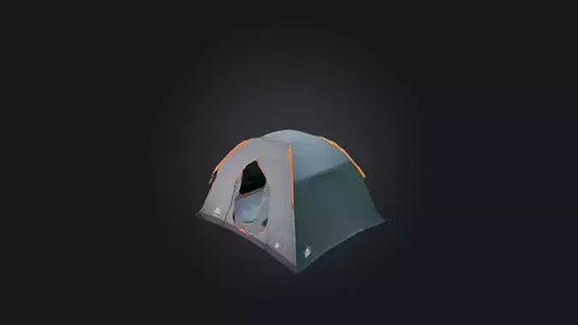 3D model Tent model VR / AR / low-poly