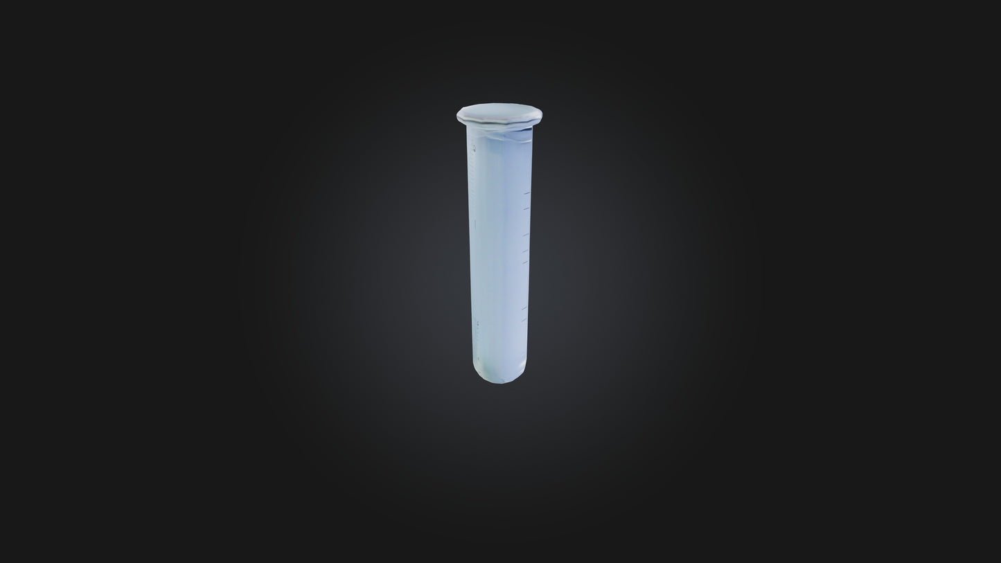test tube 3D model