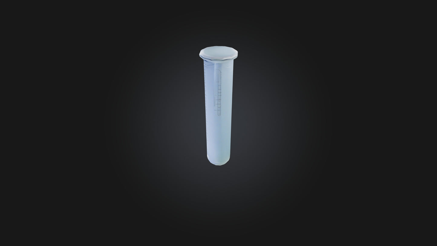 test tube 3D model