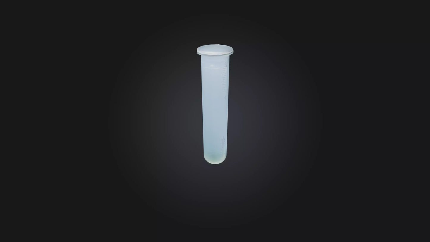 test tube 3D model