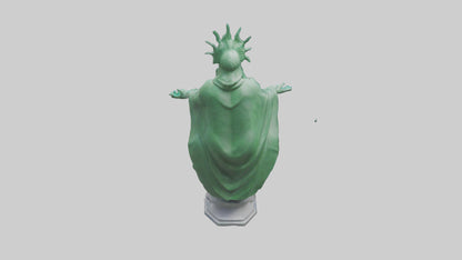 The Climate Guardian Statue model 3D model