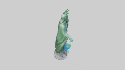 The Climate Guardian Statue model 3D model