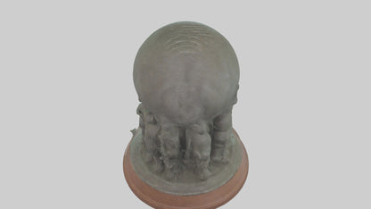 The Conservation Effort Statue model 3D model