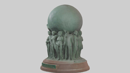 The Conservation Effort Statue model 3D model