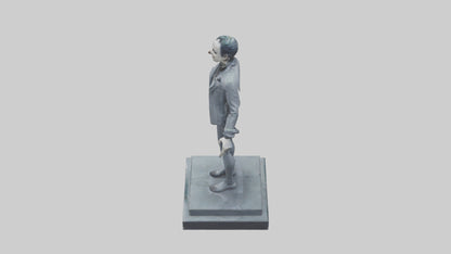 The Cure statue model 3D model