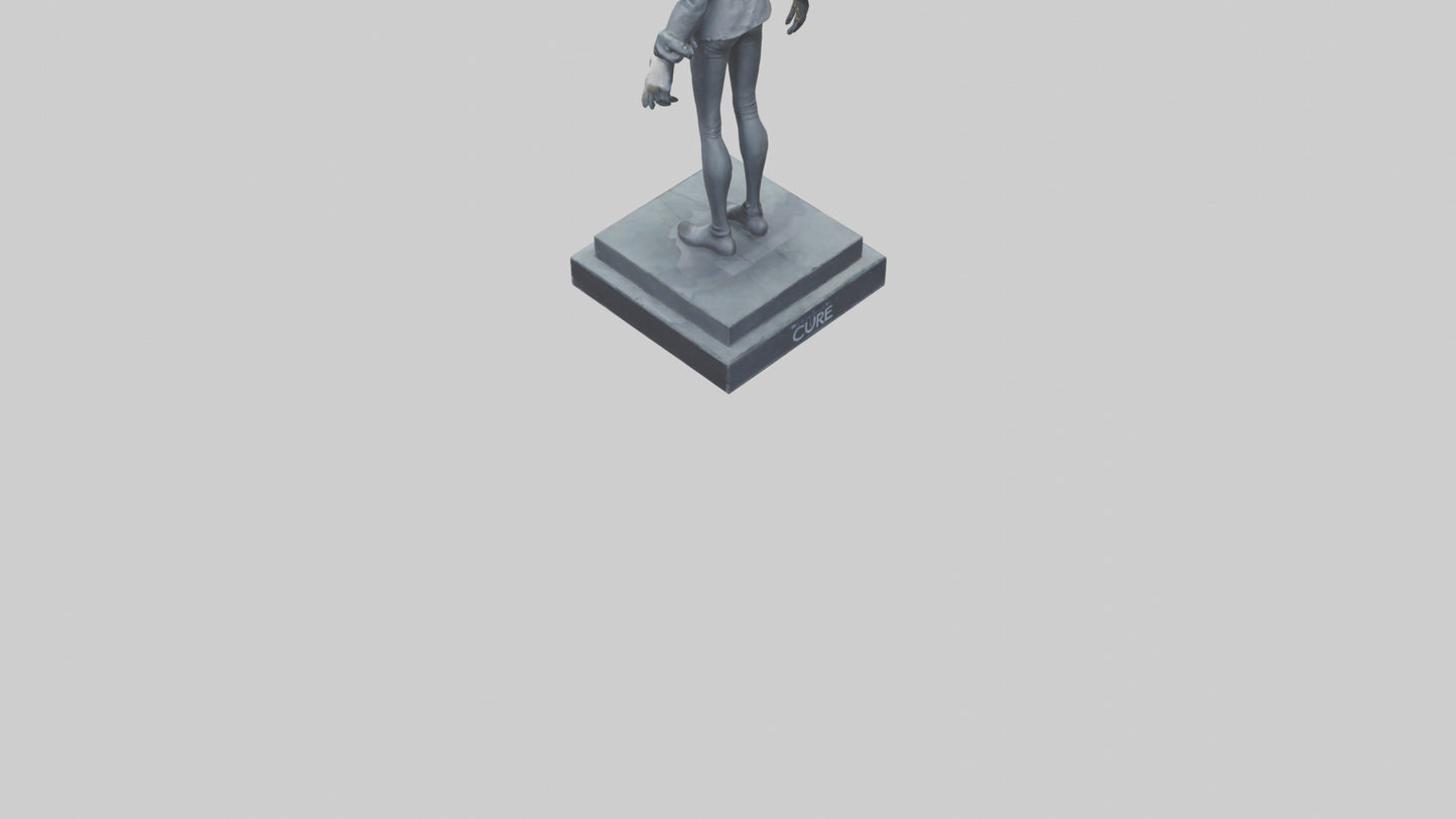 The Cure statue model 3D model
