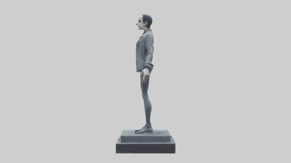 The Cure statue model 3D model