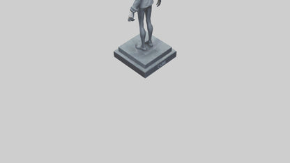 The Cure statue model 3D model