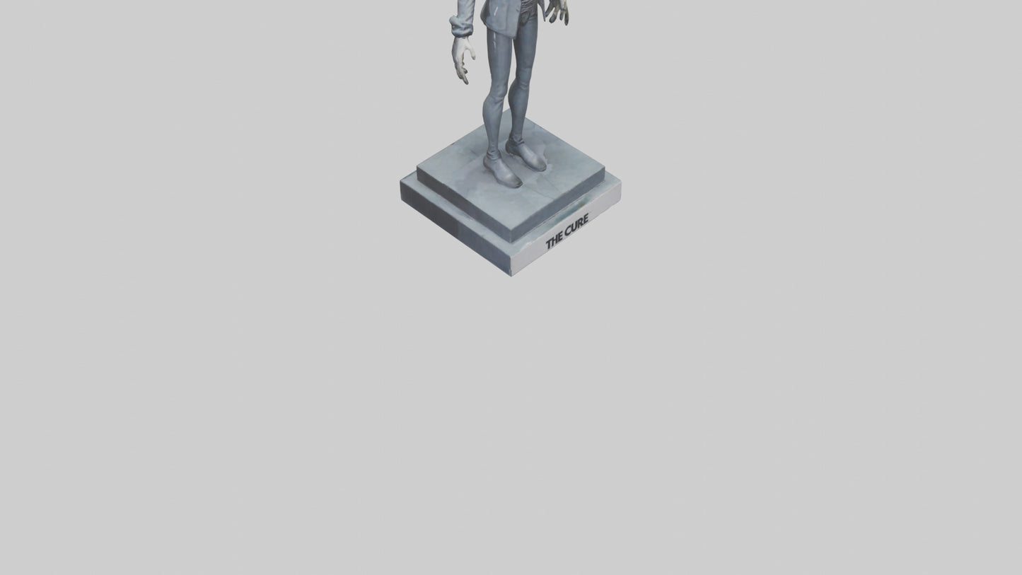 The Cure statue model 3D model