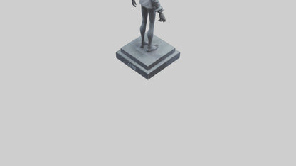 The Cure statue model 3D model