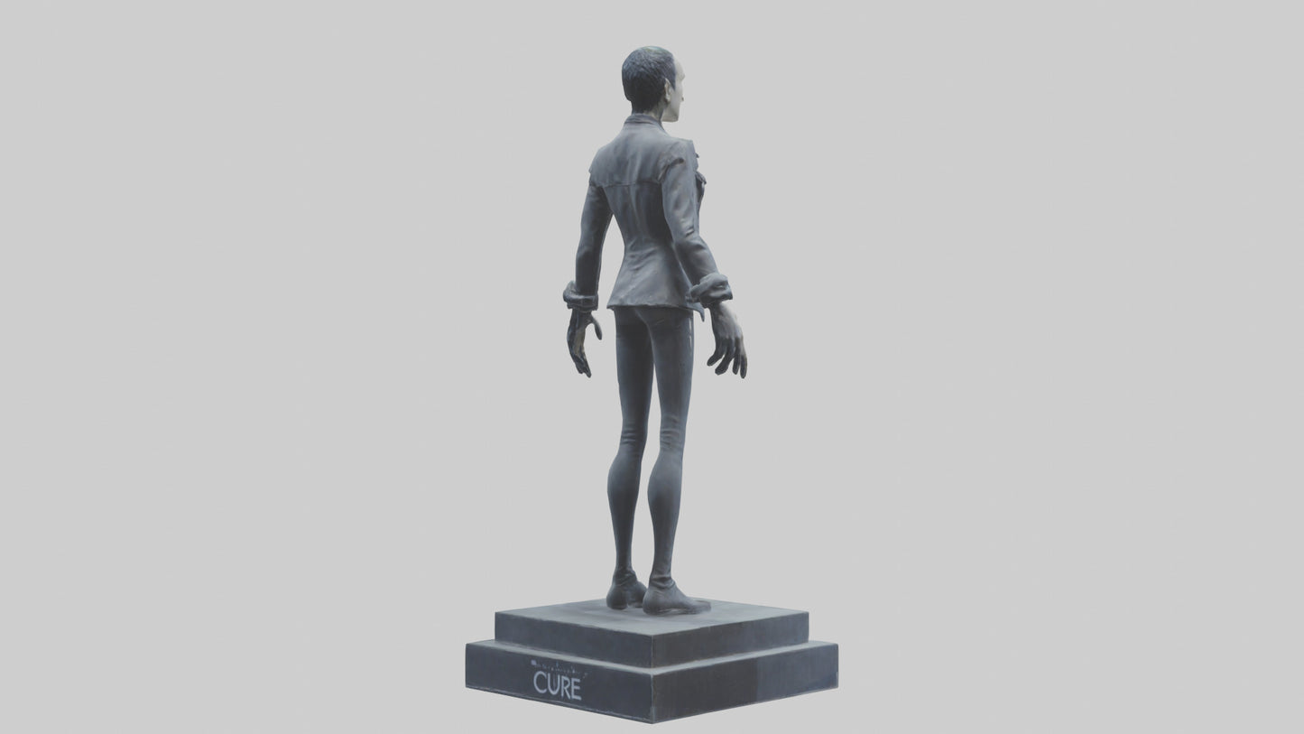 The Cure statue model 3D model
