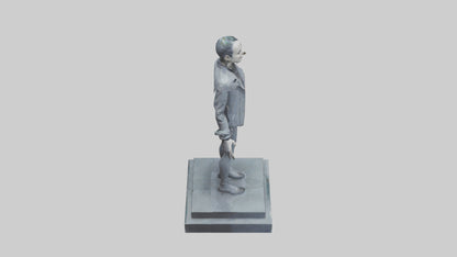 The Cure statue model 3D model