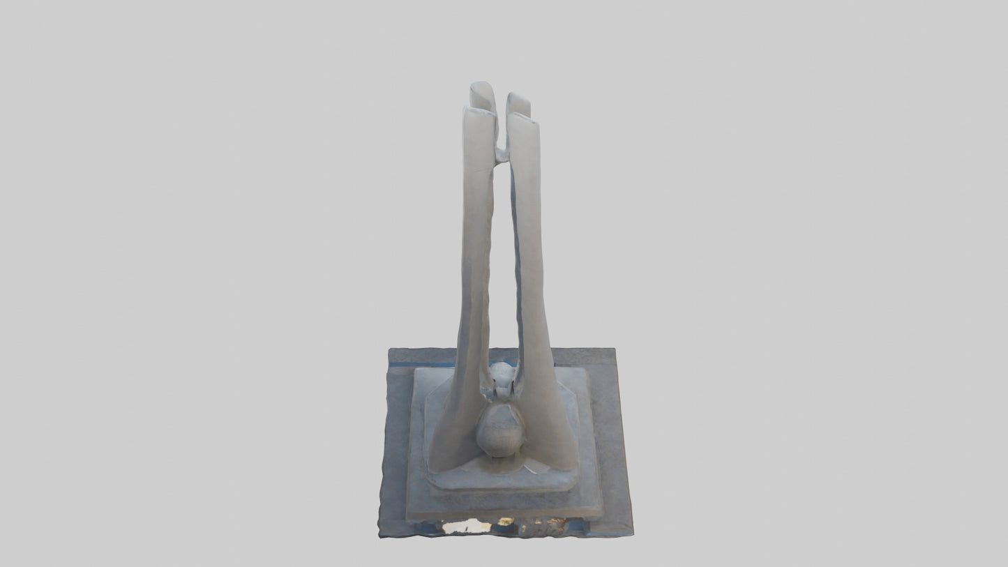 The Dawn of a New Era monument model 3D model