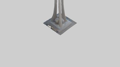 The Dawn of a New Era monument model 3D model