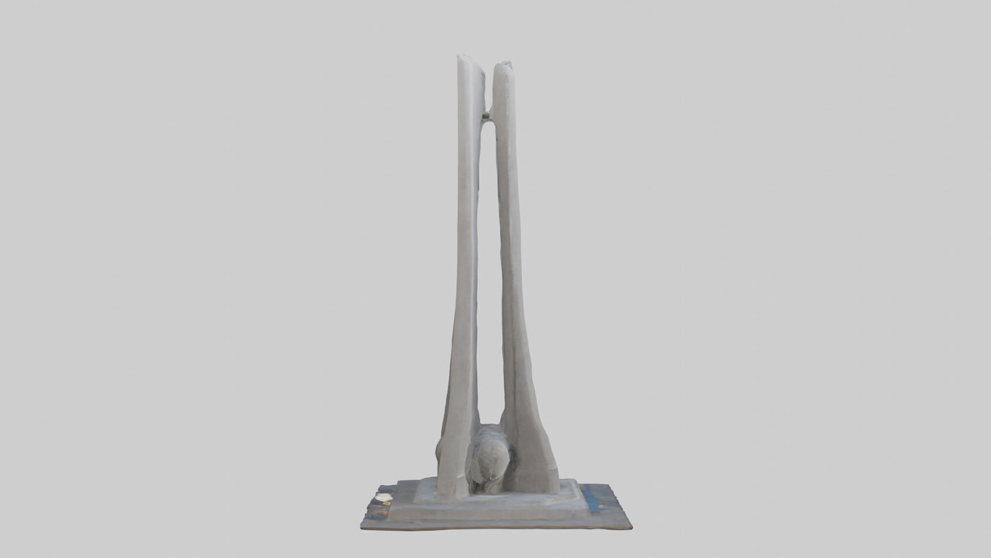 The Dawn of a New Era monument model 3D model
