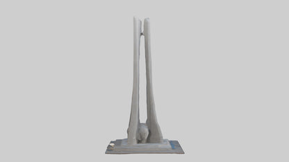 The Dawn of a New Era monument model 3D model