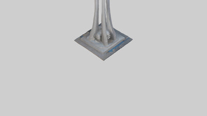 The Dawn of a New Era monument model 3D model
