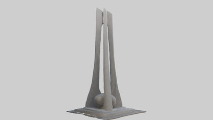 The Dawn of a New Era monument model 3D model