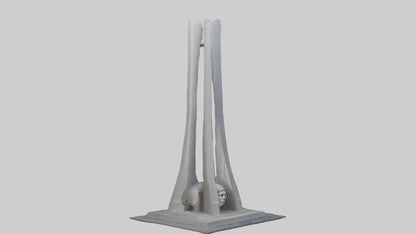 The Dawn of a New Era monument model 3D model